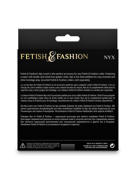 FETISH & FASHION NYX LEASH BLACK