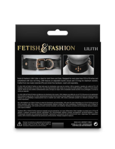 FETISH & FASHION LILITH COLLAR BLACK 2