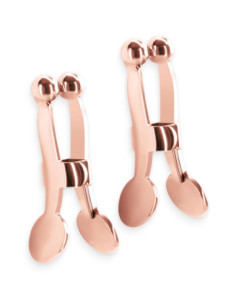 BOUND NIPPLE CLAMPS C1 ROSE GOLD