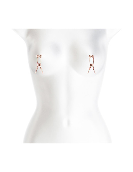 BOUND NIPPLE CLAMPS C1 ROSE GOLD