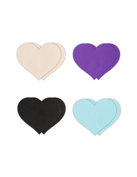 PRETTY PASTIES HEART I ASSORTED 4 PAIR