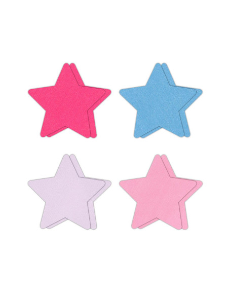 PRETTY PASTIES STAR II ASSORTED 4 PAIR