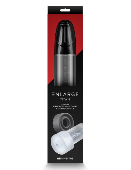 ENLARGE TITAN PUMP BLACK