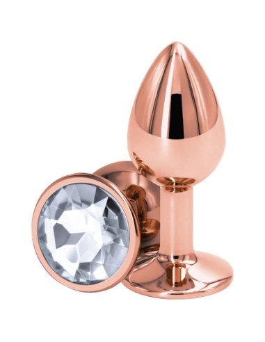 REAR ASSETS ROSE GOLD SMALL CLEAR