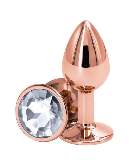 REAR ASSETS ROSE GOLD SMALL CLEAR