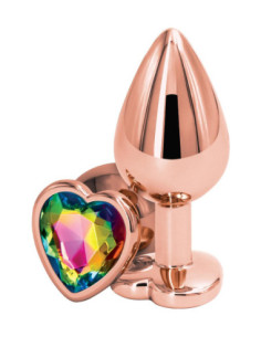 REAR ASSETS ROSE GOLD HEART M RAINBOW