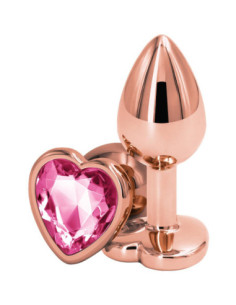 REAR ASSETS ROSE GOLD HEART S PINK