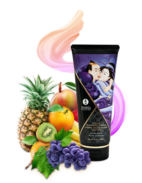 KISSABLE MASSAGE CREAM EXOTIC FRUITS 200 ML