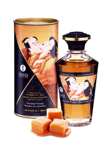 APHRODISIAC OIL CARAMEL KISSES 100ML