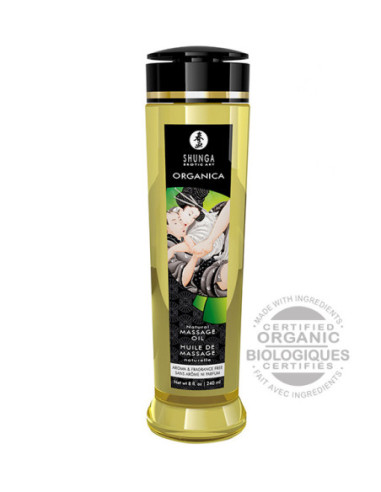 ORGANICA MASSAGE OIL NATURAL 240 ML