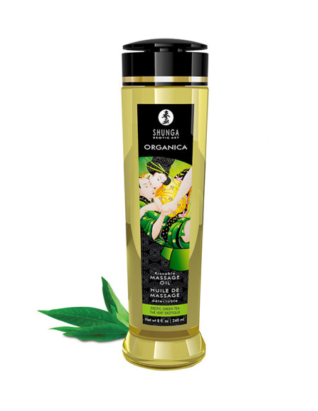 ORGANICA MASSAGE OIL GREEN TEA 240 ML