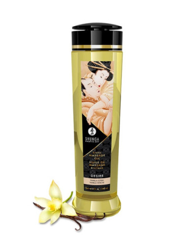EROTIC MASSAGE OIL DESIRE VANILLA 240ML