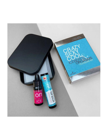 SENSUVA CRAZY SEXY COOL ICEBERGS AND ORGASMS COOLING AROUSAL PLEASURE KIT
