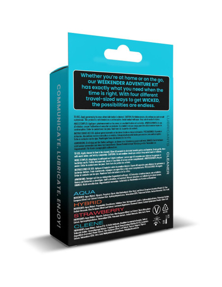 WICKED WEEKENDER ADVENTURE KIT 4X30 ML