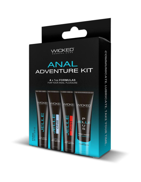 WICKED ANAL ADVENTURE KIT 4X30 ML
