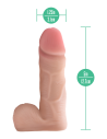 URSELF AFFIRM DILDO BEIGE