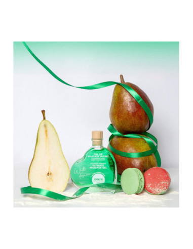EXSENS WITH DESIRE - APPLE PEAR AROMA  MASSAGE GEL 50ML