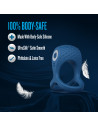 PERFORMANCE PLUS DUAL FLEX PRO COCKRING BLUE