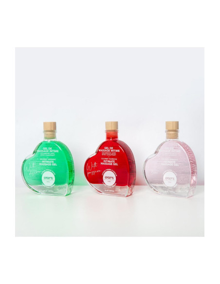 EXSENS WITH PASSION - CANDY APPLE AROMA  MASSAGE GEL 50ML