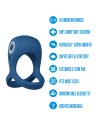 PERFORMANCE PLUS DUAL FLEX PRO COCKRING BLUE
