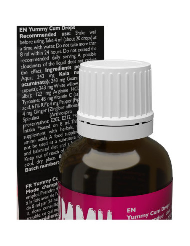 YUMMY CUM DROPS 30ML