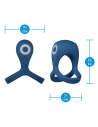 PERFORMANCE PLUS DUAL FLEX PRO COCKRING BLUE