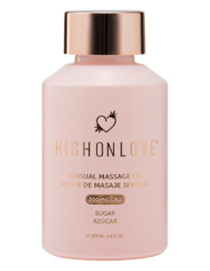 HIGH ON LOVE CBD SENSUAL MASSAGE OIL SUGAR HIGH 100ML 2