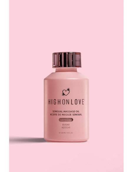 HIGH ON LOVE CBD SENSUAL MASSAGE OIL SUGAR HIGH 100ML