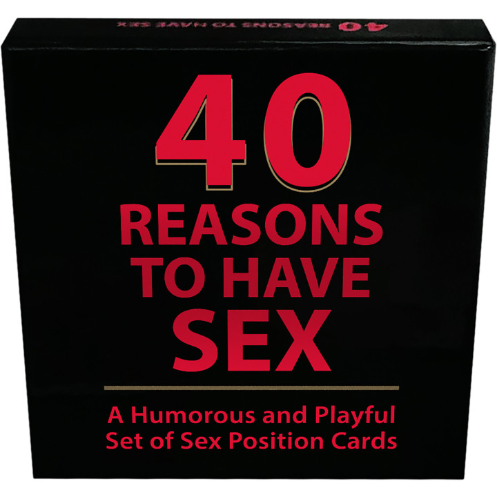 40 REASONS TO HAVE SEX