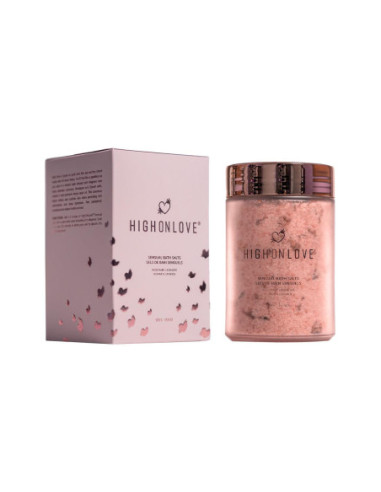 HIGH ON LOVE SENSUAL BATH SALTS 500G