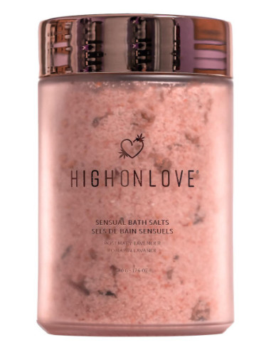 HIGH ON LOVE SENSUAL BATH SALTS 500G