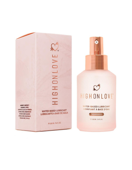 HIGH ON LOVE WATER-BASED LUBRICANT HEMPSEED 120ML