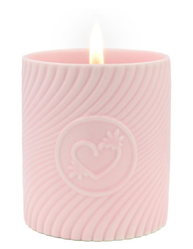 HIGH ON LOVE PINK MASSAGE CANDLE LITCHI MARTINI 220ML