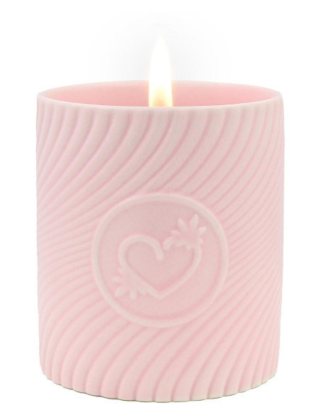 HIGH ON LOVE PINK MASSAGE CANDLE LITCHI MARTINI 220ML