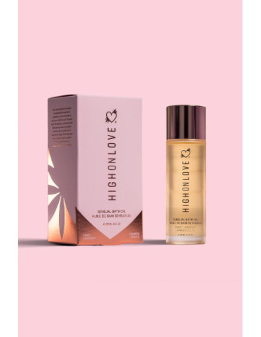 HIGH ON LOVE BATH OIL SWEET LAVENDER 100ML