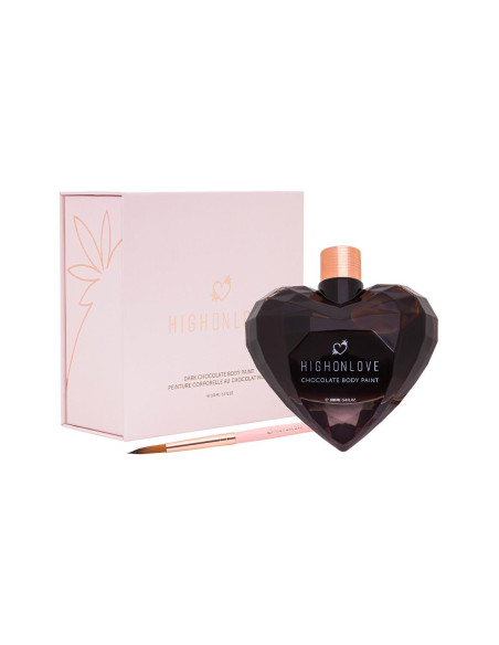 HIGH ON LOVE DARK CHOCOLATE BODY PAINT 100ML