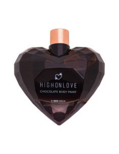 HIGH ON LOVE DARK CHOCOLATE BODY PAINT 100ML 2