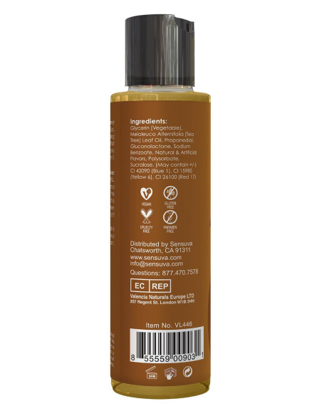 SENSUVA SIZZLE LIPS WARMING GEL SALTED CARAMEL 125ML