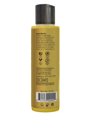 SENSUVA SIZZLE LIPS WARMING GEL PINA COLADA 125ML