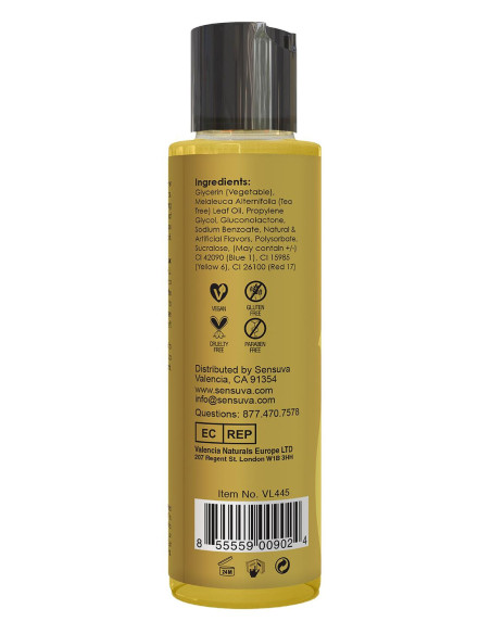 SENSUVA SIZZLE LIPS WARMING GEL PINA COLADA 125ML