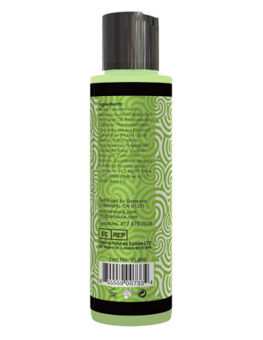 SENSUVA HANDIPOP EDIBLE MASSAGE GEL GREEN APPLE 125ML