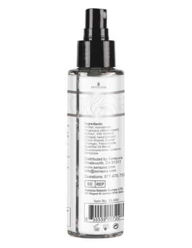 SENSUVA THINK CLEAN THOUGHTS ANTI BACTERIAL TOY CLEANER 125ML