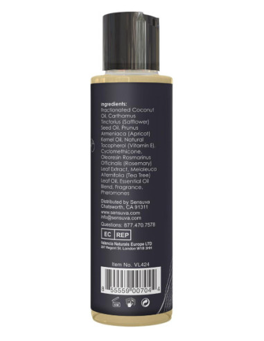 SENSUVA ME AND YOU MASSAGE OIL SENSUAL BLISS 125ML