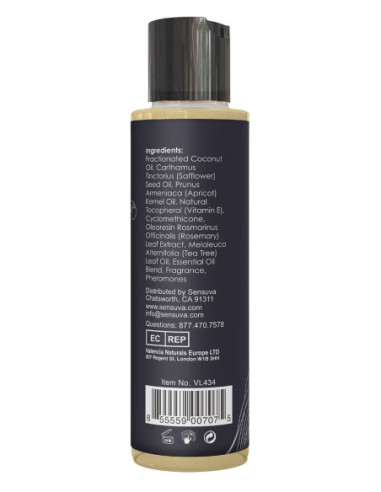 SENSUVA ME AND YOU MASSAGE OIL ISLAND PASSION 125ML