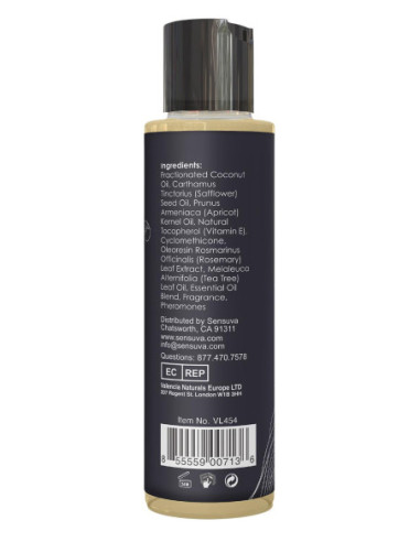 SENSUVA ME AND YOU MASSAGE OIL SWEET TEMPTATION 125ML