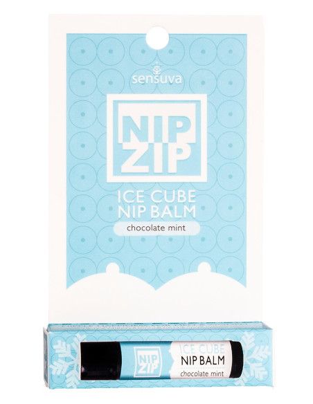 SENSUVA NIP ZIP ICE CUBE NIPPLE BALM CHOCOLATE MINT