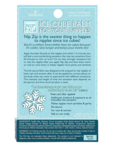 SENSUVA NIP ZIP ICE CUBE NIPPLE BALM STRAWBERRY MINT 2