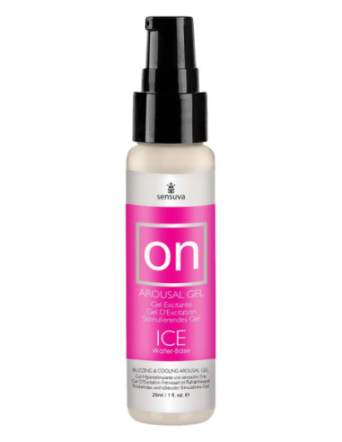 SENSUVA ON ICE AROUSAL GEL 12 PIECE DISPLAY