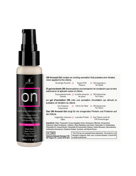 SENSUVA ON ORIGINAL AROUSAL GEL 29ML