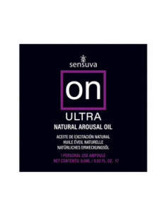 SENSUVA ON ULTRA AROUSAL OIL 75 PIECE SINGLE USE TUB 2